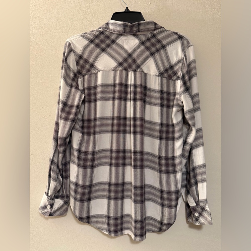 Rails Hunter Button Up Plaid Long Sleeve Shirt - Picture 5 of 12